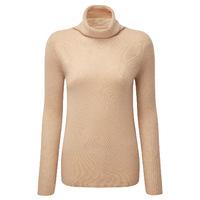 Gassato Cashmere Polo Neck Sweater (Camel / 18)