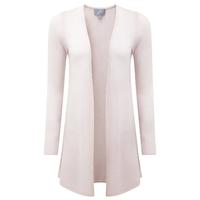 Gassato Cashmere Longline Cardigan (Powder Blush / M)