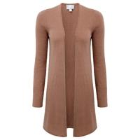 Gassato Cashmere Longline Cardigan (Muscovado / L)