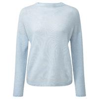 Gassato Cashmere Relaxed Sweater (Frost Blue / S)