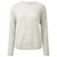 Gassato Cashmere Relaxed Sweater (Heather Grey Fleck / M)