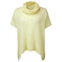 Gassato Cashmere Poncho (Lemon Twist / L)