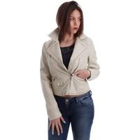 Gaudì Jeans 73BD32201 Jacket Women Beige women\'s Tracksuit jacket in BEIGE