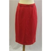 gardeur size medium red skirt