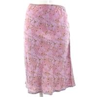 gap size 8 pink knee length skirt
