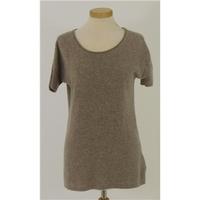 Gap Grey Marl Cashmere short sleeved Tunic Style Jumper Size XS