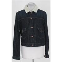 Gap, size M dark blue short denim jacket