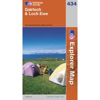 Gairloch & Loch Ewe - OS Explorer Active Map Sheet Number 434