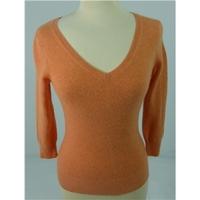 gap size xs orange cashmere jumper