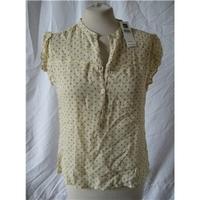 gap silk women blouse women gap size m beige blouse