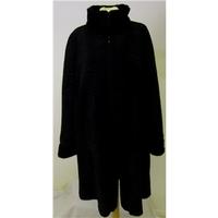 gallery size s black smart coat