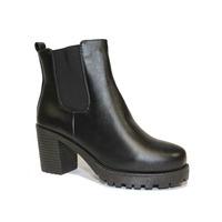 Gabi black high heeled Chelsea boots