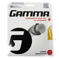 Gamma Synthetic Gut 1.38mm Tennis String Set - Gold