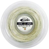 gamma synthetic gut 130mm tennis string 200m reel white