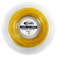 Gamma Synthetic Gut 1.30mm Tennis String - 200m Reel - Gold