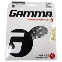 gamma live wire professional 132mm tennis string set