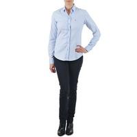 gant ny kate colorful twill pant womens jeans in blue