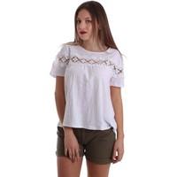 Gaudì Jeans 73BD64201 T-shirt Women women\'s T shirt in white