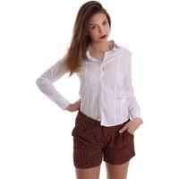 gaud jeans 73bd42200 shirt women bianco womens shirt in white