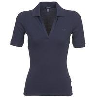 gant feminine poloshirt womens polo shirt in blue