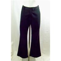 Gap black trousers with turn-ups Size 12