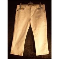 GAP Gap - Size: M - White - Cropped trousers