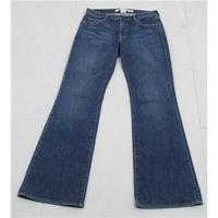 Gap size 10R blue flare stretch jeans