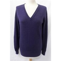 Gap - Size: L - Purple - Merino Wool Jumper