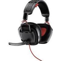 Gaming headset USB Corded Plantronics GameCom 788 Over-the-ear Black/red