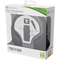 Gaming headset USB Corded, Stereo Tritton Trigger Stereo headset Over-the-ear Black