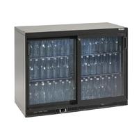 gamko bottle cooler double sliding door 275 ltr