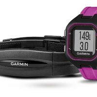 Garmin Unisex Forerunner 25 Bluetooth Smart HRM Bundle Alarm Chronograph Watch