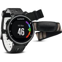 Garmin Watch Forerunner 230 Premium Soft Strap HRM Black White