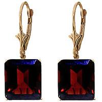 Garnet Drop Earrings 13.0ctw in 9ct Gold