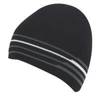 Galvin Green Brant Knitted Hat - Black / Iron Grey / White