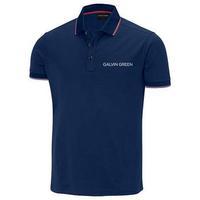 Galvin Green Miller Tour Shirt Mens Small Navy/El Red/White