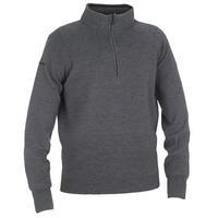 Galvin Green Charles 1/2 Zip Knitted Sweater Grey Melange