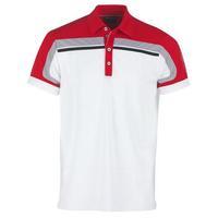 Galvin Green Macoy Polo Shirt - White / Electric / Steel