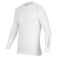 Galvin Green ERIC SKINTIGHT Long Sleeve Thermal Baselayer - White/Gunmetal