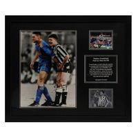 Gazza/Vinny and Vinny Hand Signed Photo