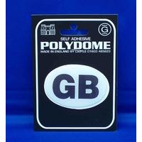 gb oval polydome 3d sticker