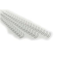 GBC A4 12MM 21L WIRES US SILVER PK100