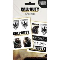 Gb Eye Call Of Duty Advanced Warfare Sentinel Tattoo Pack, Multi-colour