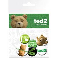gb eye ted 2 mix badge pack multi colour