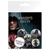 gb eye assassins creed unity mix badge pack multi colour