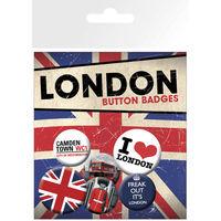 Gb Eye London Freak Out Badge Pack