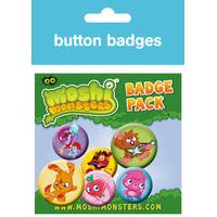 Gb Eye Moshi Monsters Badge Pack