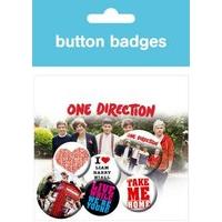 Gb Eye One Direction Album Badge Pack
