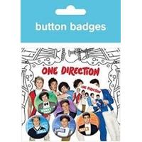 Gb Eye One Direction Cartoons Badge Pack