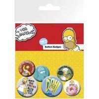 Gb Eye The Simpsons Homer Badge Pack